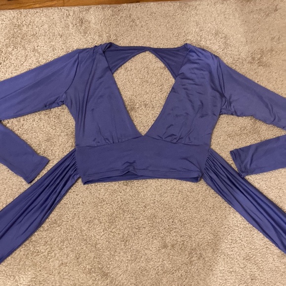 Urban Outfitters backless plunge top - Picture 1 of 4